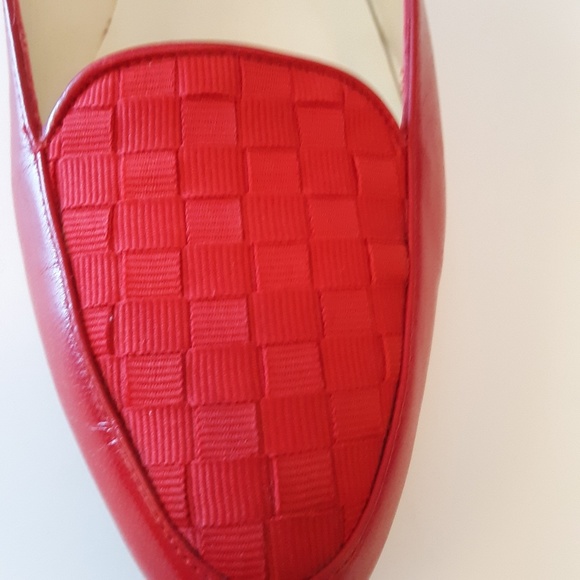 Cappagallo red vintage flat shoes - Picture 7 of 8